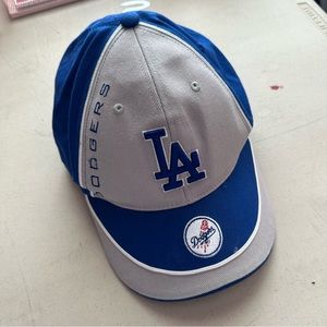 NWOT Dodgers LA Logo Blue and Grey Merch Hat